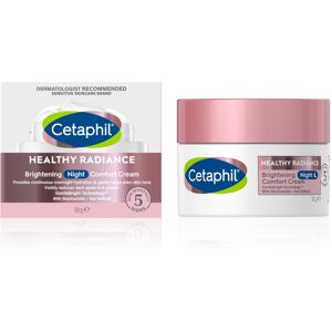 Cetaphil Night Cream, 50g, Healthy Radiance Face Brightening Moisturiser For Hyp Cetaphil Night Cream, 50g, Healthy Radiance Face Brightening Moisturiser For Hyp