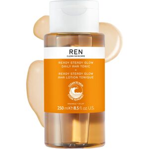 REN Ready Steady Glow Daily AHA Tonic, 250ml ? Exfoliating Toner with Lactic Aci REN Ready Steady Glow Daily AHA Tonic, 250ml ? Exfoliating Toner with Lactic Aci