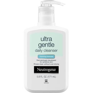 Neutrogena Ultra Gentle Foaming Facial Cleanser Hydrating Face Wash for Sensiti Neutrogena Ultra Gentle Foaming Facial Cleanser Hydrating Face Wash for Sensiti
