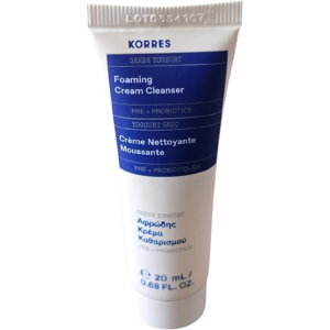KORRES Greek Yoghurt Foaming Cream Cleanser 20ml KORRES Greek Yoghurt Foaming Cream Cleanser 20ml