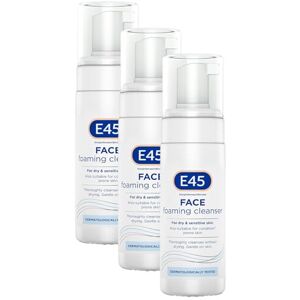 E45 Face Wash Foaming Cleanser ? Daily Face Cleanser for Dry and Sensitive Skin E45 Face Wash Foaming Cleanser ? Daily Face Cleanser for Dry and Sensitive Skin