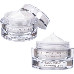 Night And Day Cream Set From Vivo - Face Moisturizer Cream Set For A T Night And Day Cream Set From Vivo - Face Moisturizer Cream Set For A T