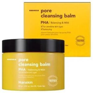 Unbranded Hanskin Pore Cleansing Balm PHA Balancing & Mild Refines pores and improves ove Unbranded Hanskin Pore Cleansing Balm PHA Balancing & Mild Refines pores and improves ove