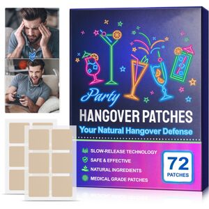 Unbranded 72pcs Hangover Stickers - Wake Up Refreshed After Party Recovery Patches Unbranded 72pcs Hangover Stickers - Wake Up Refreshed After Party Recovery Patches