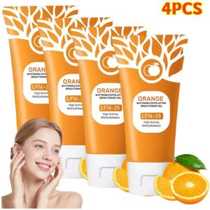 Unbranded 4PCS 50g Orange Enzymes Facial Skin Exfoliating Brightening Scrub Gel Hot Unbranded 4PCS 50g Orange Enzymes Facial Skin Exfoliating Brightening Scrub Gel Hot