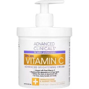 Unbranded (Yellow) Clinicals Vitamin Advanced C Advanced Brightening Cream Hydrator Skin L Unbranded (Yellow) Clinicals Vitamin Advanced C Advanced Brightening Cream Hydrator Skin L