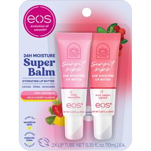 eos 24H Moisture Super Balm- Pink Lemonade & Wild Cherry Slushie Lip Mask Day eos 24H Moisture Super Balm- Pink Lemonade & Wild Cherry Slushie Lip Mask Day