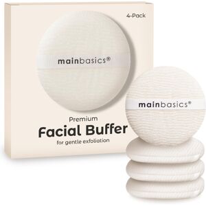 MainBasics Face Scrubber Exfoliator Pads (4-Pack) - Exfoliating Facial Cleansing MainBasics Face Scrubber Exfoliator Pads (4-Pack) - Exfoliating Facial Cleansing