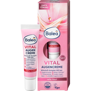 2X Balea Vital 5in1 Lightly Tinted Eye Cream 15 ml 2X Balea Vital 5in1 Lightly Tinted Eye Cream 15 ml