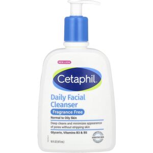 Cetaphil Daily Facial Cleanser, Fragrance Free, 16 fl oz (473 ml) Cetaphil Daily Facial Cleanser, Fragrance Free, 16 fl oz (473 ml)