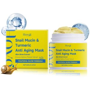Unbranded New Snail Mucus Turmeric Mask Deep Cleansing Hydrating Moisturizing Firming Unbranded New Snail Mucus Turmeric Mask Deep Cleansing Hydrating Moisturizing Firming