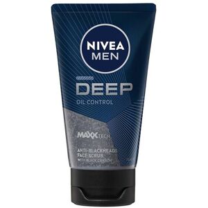 NIVEA MEN Deep Anti-Blackhead Face Scrub With Black Carbon 75ml NIVEA MEN Deep Anti-Blackhead Face Scrub With Black Carbon 75ml
