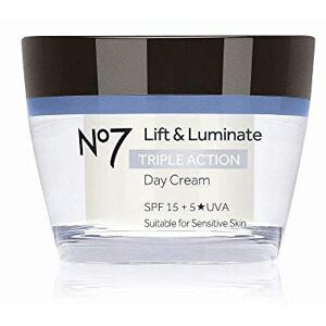 Boots No7 No7 Lift & Luminate Triple Action Day Cream SPF 15 50ml Boots No7 No7 Lift & Luminate Triple Action Day Cream SPF 15 50ml