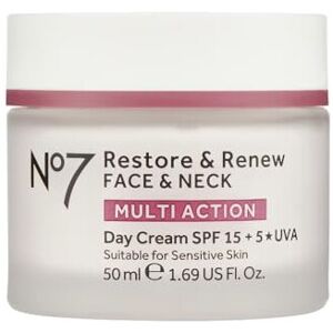 Boots No7 No7 Restore & Renew Face & Neck Multi Action Day Cream 50ml Boots No7 No7 Restore & Renew Face & Neck Multi Action Day Cream 50ml
