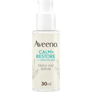 Aveeno Face Calm+Restore Triple Oat Serum (1 x 30ml), Instantly Smoothing Face S Aveeno Face Calm+Restore Triple Oat Serum (1 x 30ml), Instantly Smoothing Face S
