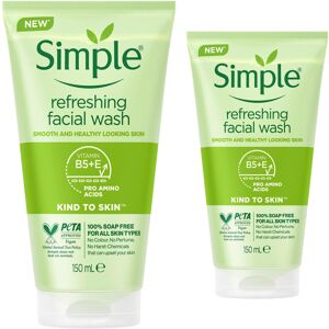 (2x Refreshing) 6 Pack of 150ml, Simple Protect & Glow Express Glow Clay Polish (2x Refreshing) 6 Pack of 150ml, Simple Protect & Glow Express Glow Clay Polish