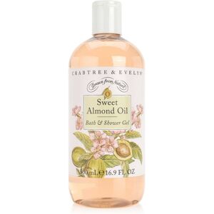 Crabtree & Evelyn Bath and Shower Gel, Sweet Almond Oil, 16.9 Fl Oz Crabtree & Evelyn Bath and Shower Gel, Sweet Almond Oil, 16.9 Fl Oz