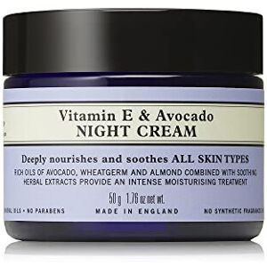 Neal's Yard Remedies Vitamin E & Avocado Night Cream, Deeply Moisturising & Repl Neal's Yard Remedies Vitamin E & Avocado Night Cream, Deeply Moisturising & Repl