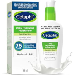 Cetaphil Daily Hydrating Face Moisturiser, 88ml, For Sensitive Skin, With Hyalur Cetaphil Daily Hydrating Face Moisturiser, 88ml, For Sensitive Skin, With Hyalur