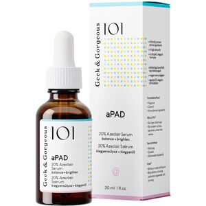 Geek & Gorgeous 101 aPAD - 20% Azelaic Derivative Serum, evens skin tone, normal Geek & Gorgeous 101 aPAD - 20% Azelaic Derivative Serum, evens skin tone, normal