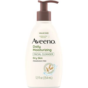 Aveeno Daily Moisturizing Facial Cleanser for Dry Skin Gentle Face Cleanser with Aveeno Daily Moisturizing Facial Cleanser for Dry Skin Gentle Face Cleanser with