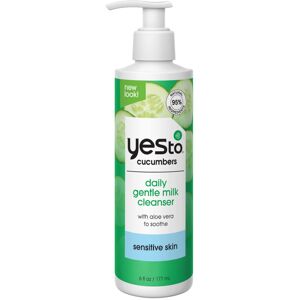Yes To Cucumbers Gentle Milk Cleanser 6 Fl Oz Soothing Face Wash That Won't Stri Yes To Cucumbers Gentle Milk Cleanser 6 Fl Oz Soothing Face Wash That Won't Stri
