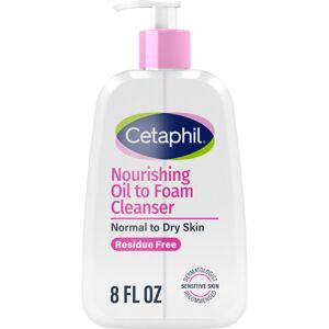 Cetaphil Nourishing Oil to Foam Facial Cleanser for Normal to Dry Skin up to 24 Cetaphil Nourishing Oil to Foam Facial Cleanser for Normal to Dry Skin up to 24