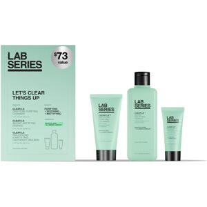 Lab Series Men's Clear LS 3 Step Routine Suitable for Acne Prone Skin - Skin Car Lab Series Men's Clear LS 3 Step Routine Suitable for Acne Prone Skin - Skin Car