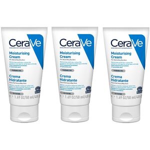 CeraVe Moisturising Cream 50ml x 3 CeraVe Moisturising Cream 50ml x 3
