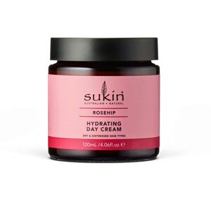 Sukin Rosehip Hydrating Day Cream 120ml - high in Vitamin C & Antioxidants; crue Sukin Rosehip Hydrating Day Cream 120ml - high in Vitamin C & Antioxidants; crue
