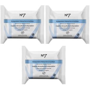 Unbranded 3x No7 Biodegradable Makeup Remover Wipes 30 Unbranded 3x No7 Biodegradable Makeup Remover Wipes 30
