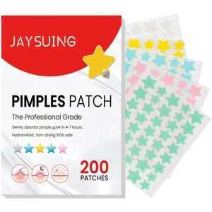 Unbranded Acne Patch 200 Count Star Shaped Hydrocolloid Stickers for Fast Pimple Absorptio Unbranded Acne Patch 200 Count Star Shaped Hydrocolloid Stickers for Fast Pimple Absorptio