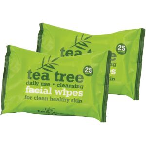 Xpel 40160 Tea Tree Daily Use Cleansing Facial Face Make Up Wipes, Pack of 50 Xpel 40160 Tea Tree Daily Use Cleansing Facial Face Make Up Wipes, Pack of 50