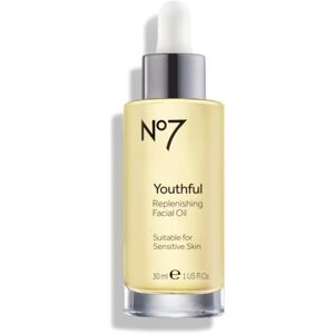 Boots No7 Youthful Replenishing Facial Oil 30ml-FOR ALL SKIN TYPES-GIVES MORE RA Boots No7 Youthful Replenishing Facial Oil 30ml-FOR ALL SKIN TYPES-GIVES MORE RA