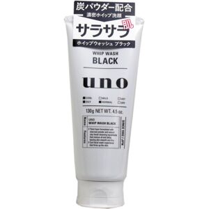 SHISEIDO UNO Whip Wash Black Facial Cleanser Face Wash Foam WJC01984 130g SHISEIDO UNO Whip Wash Black Facial Cleanser Face Wash Foam WJC01984 130g