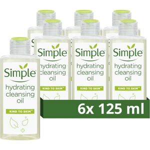 Simple Kind to Skin Hydrating Cleansing Oil cruelty-free and vegan sensitive ski Simple Kind to Skin Hydrating Cleansing Oil cruelty-free and vegan sensitive ski
