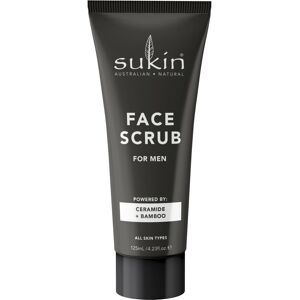 Sukin - Mens Face Scrub - Natural and Revitalising Face Scrub with Bamboo Powder Sukin - Mens Face Scrub - Natural and Revitalising Face Scrub with Bamboo Powder