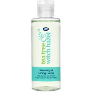 Tea Tree Witch Hazel Boots Tea Tree and Witch Hazel Cleansing & Toning Lotion - Helps Keep Skin Clear Tea Tree Witch Hazel Boots Tea Tree and Witch Hazel Cleansing & Toning Lotion - Helps Keep Skin Clear