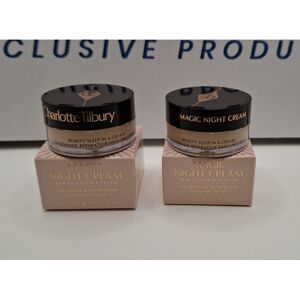 2x Charlotte Tilbury Magic Night Cream 5ml x2 Travel Size New 2x Charlotte Tilbury Magic Night Cream 5ml x2 Travel Size New