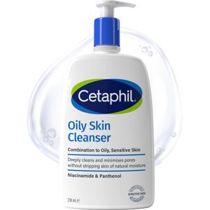 Cetaphil Oily Skin Cleanser, 236ml, Face Wash, For Combination to Oily Sensitive Cetaphil Oily Skin Cleanser, 236ml, Face Wash, For Combination to Oily Sensitive