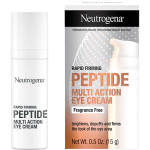 Neutrogena Rapid Firming Peptide Eye Cream: Depuffing, Brightening, Hydrating, F Neutrogena Rapid Firming Peptide Eye Cream: Depuffing, Brightening, Hydrating, F