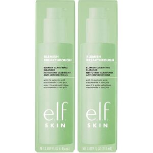 e.l.f. SKIN Blemish Breakthrough Clarifying Cleanser,Gel Cleanser For Removing M e.l.f. SKIN Blemish Breakthrough Clarifying Cleanser,Gel Cleanser For Removing M