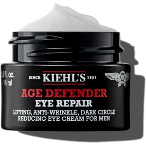 Kiehl's Age Defender Eye Repair Anti-Ageing Eye Cream for Men with Rye Seed and Kiehl's Age Defender Eye Repair Anti-Ageing Eye Cream for Men with Rye Seed and