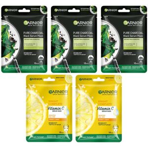 Garnier Skin Naturals, Face Mask, Hydrating, Purifying, Brightening & Anti-Dark Garnier Skin Naturals, Face Mask, Hydrating, Purifying, Brightening & Anti-Dark