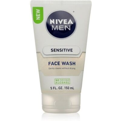 Nivea for Men Sensitive Face Wash for Men, 5 Ounce Nivea for Men Sensitive Face Wash for Men, 5 Ounce
