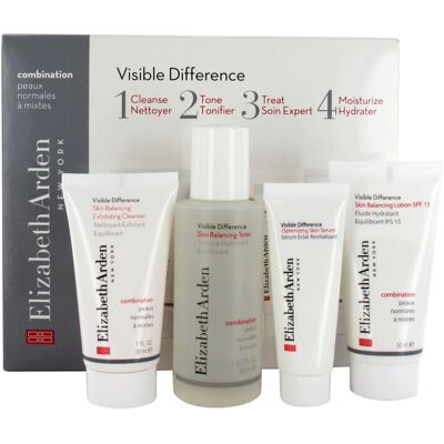 Elisabeth Arden Visible Difference Starter Kit for Combination Skin Elisabeth Arden Visible Difference Starter Kit for Combination Skin