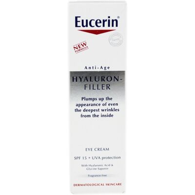 Eucerin Anti-Age Hyaluron-Filler Eye Cream SPF15 15ml Eucerin Anti-Age Hyaluron-Filler Eye Cream SPF15 15ml