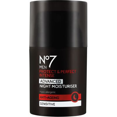 No7 Men Protect & Perfect Intense Night Moisturiser - Moisturiser No7 Men Protect & Perfect Intense Night Moisturiser - Moisturiser