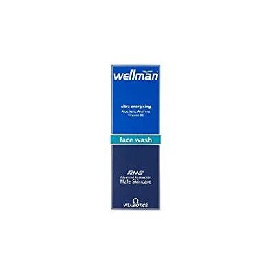 Vitabiotics Wellman Face Wash, 125ml Vitabiotics Wellman Face Wash, 125ml