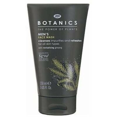Boots No7 Boots Botanics Mens Face Wash 150Ml Boots No7 Boots Botanics Mens Face Wash 150Ml